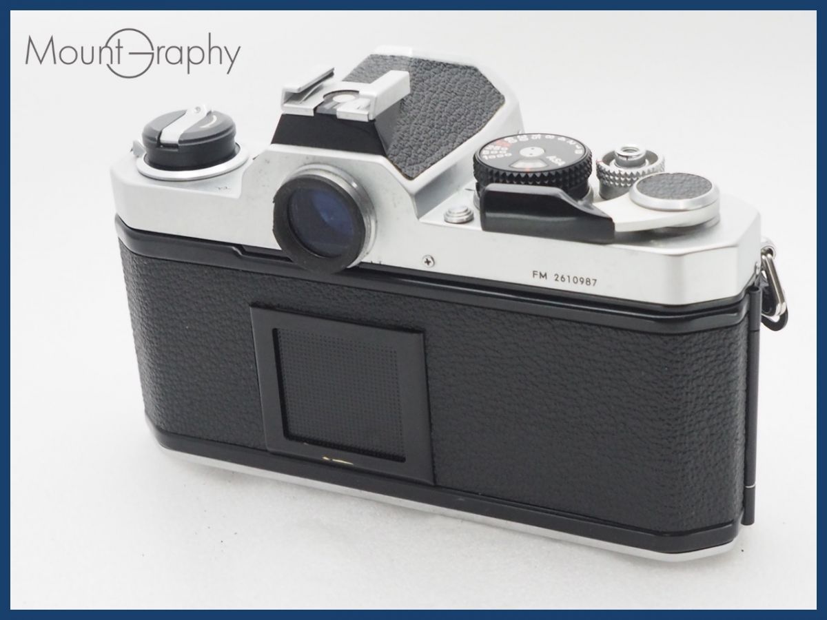 実用 NIKON ニコン FM ボディ 同梱可 i10659