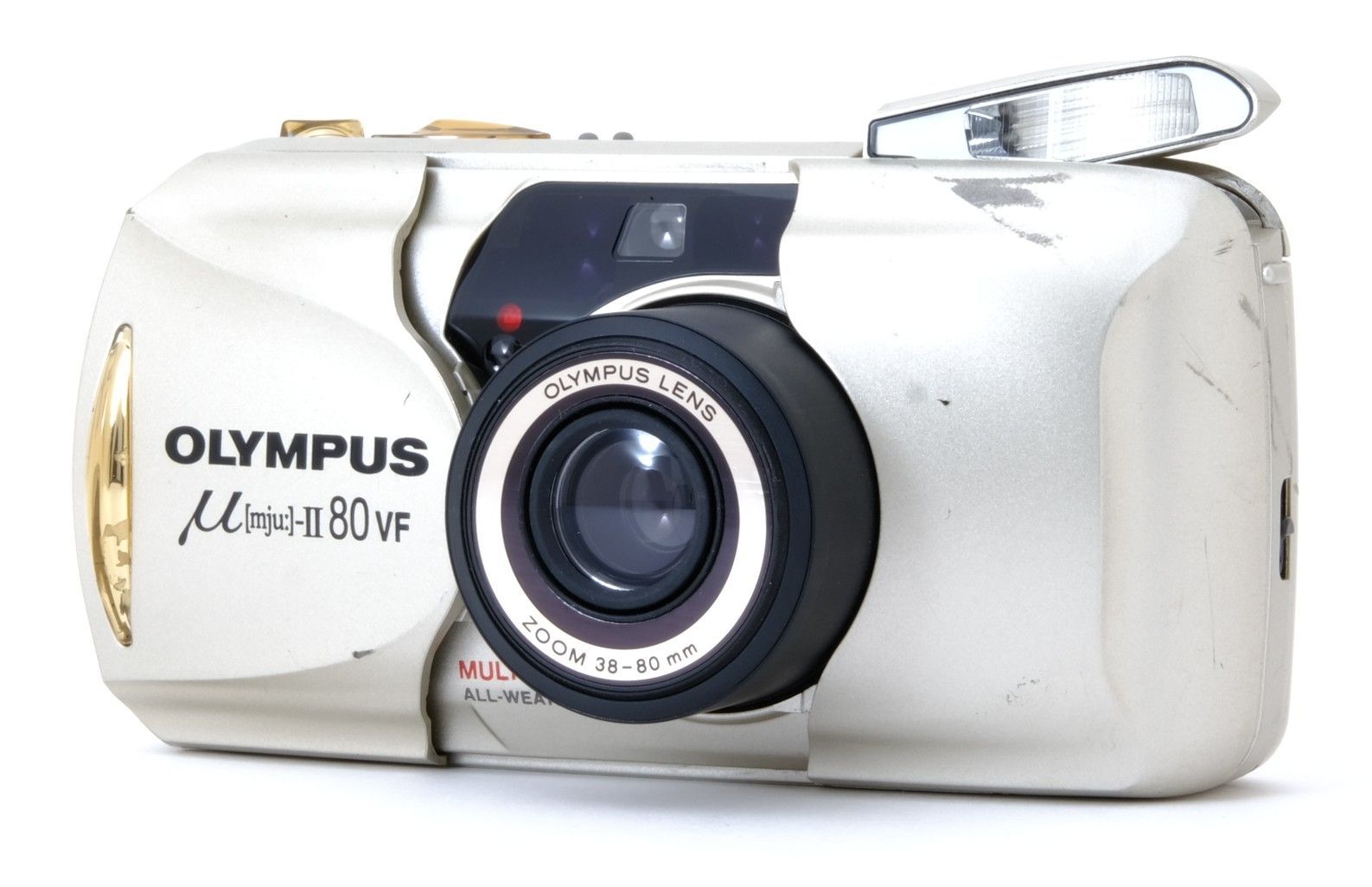オリンパス Olympus μ mju II 80 VF 38-80mm 完動品
