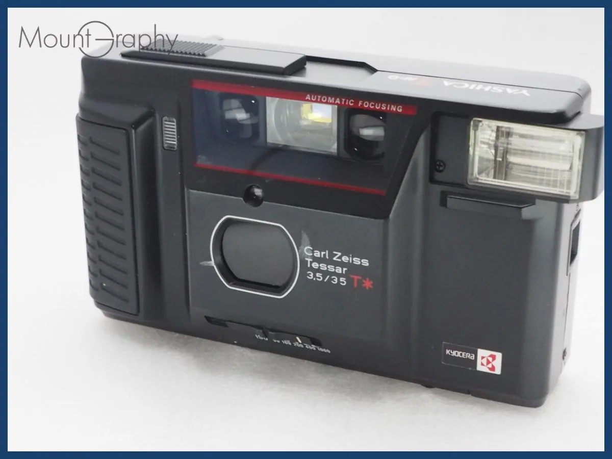 Yashica ヤシカ Kyocera 京セラ 岡谷 Carl Zeiss Tessar テッサー 45mm