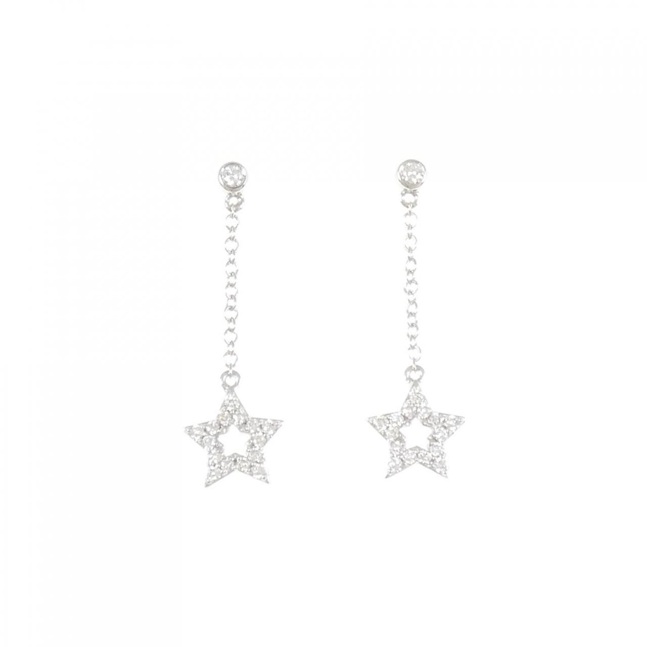 ポンテヴェキオ ダイヤモンド ピアス 0.25CT