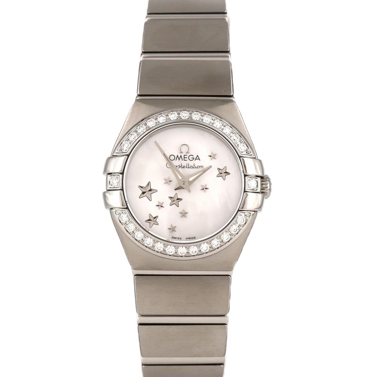 オメガ コンステレーションスターブルー D 123.15.24.60.05.003 SS クォーツ