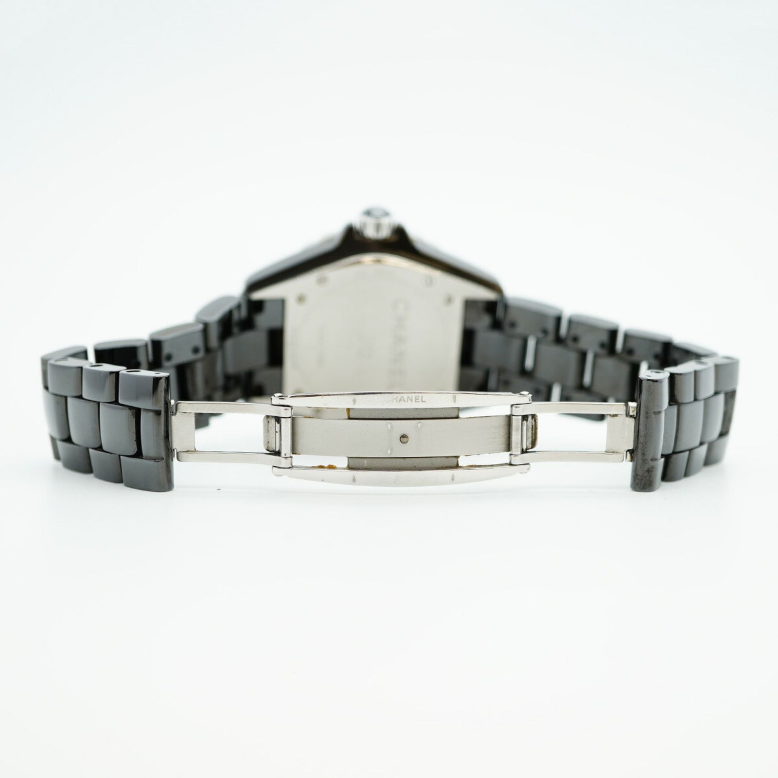  シャネル J12 H3829 黒文字盤腕時計 メンズ 中綿アウター 自動巻き時計 腕時計(アナログ)