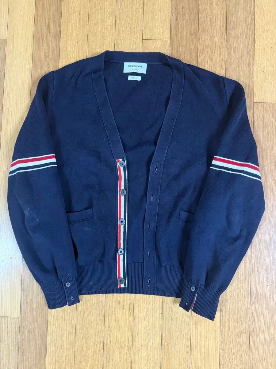 3サイズ トム ブラウン アームバンド ミラノステッチ カーディガン