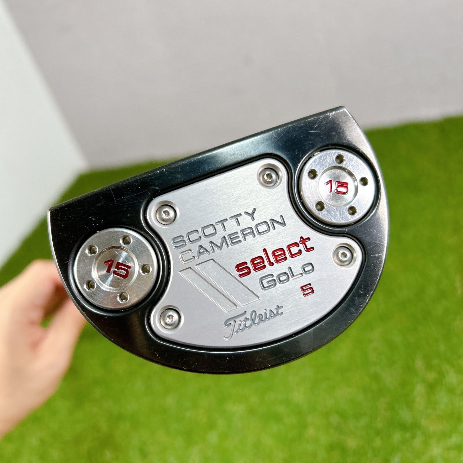 左利き レフティ ゴーロー GOLO5 スコッティキャメロン ゴルフ パター