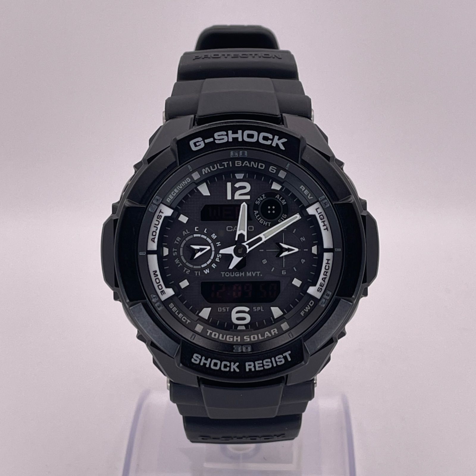 【美品】カシオ G-SHOCK GW-4000 スカイコックピット 電波ソーラー CASIO G-SHOCK SKYCOCKPIT GW-4000-1AJF スカイコックピット マルチ