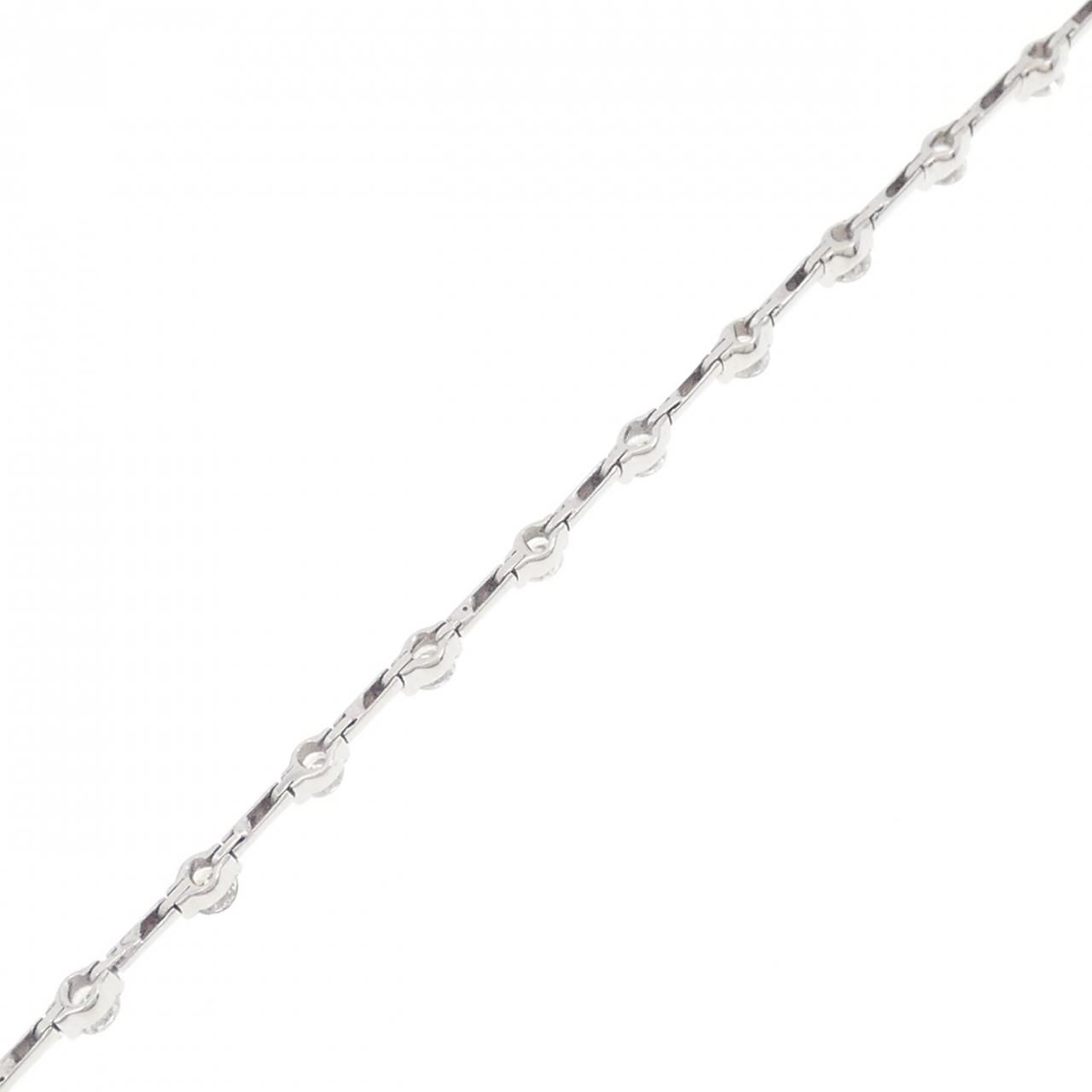 K 18 WG ダイヤモンド ブレスレット 1.70 CT