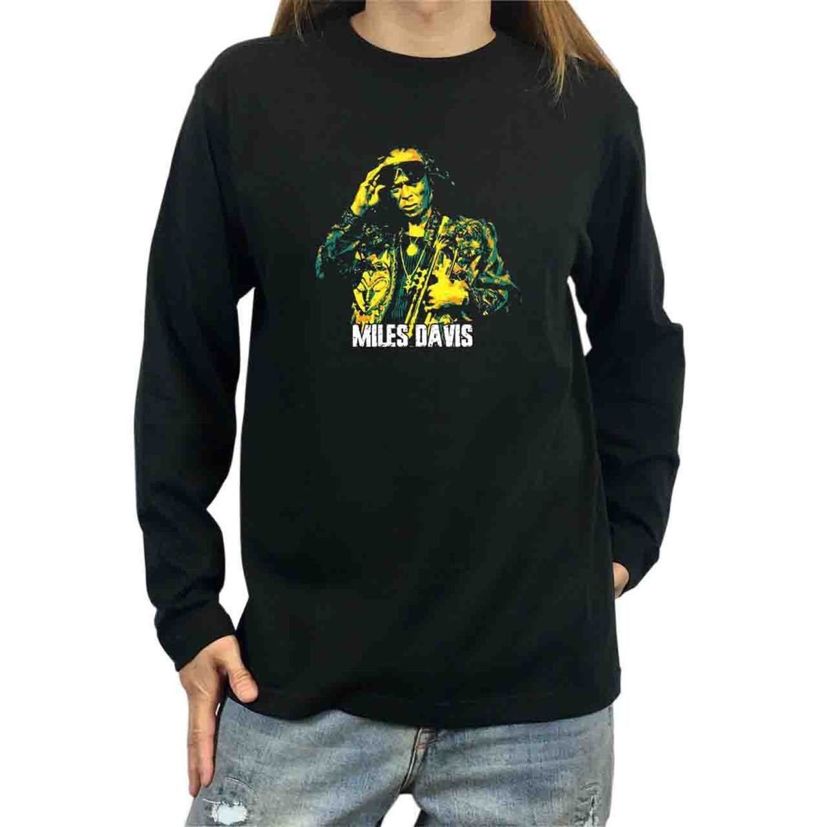 オリジナル ロンT マイルスデイビス モード ジャズの帝王 トランペット ロンT S M L XL タイト ジャスト 大きい ビッグ オーバーサイズ メンズ レディース ユニセックス ピンククリーム