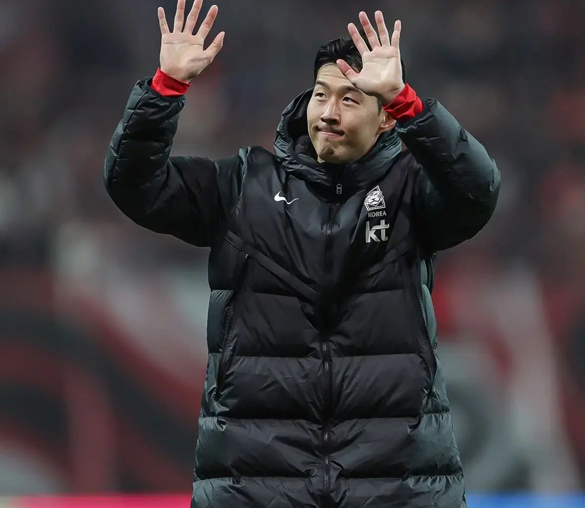 22-24 韓国国家代表 メンズ ダウンジャケット ロング丈 DQ0915-010