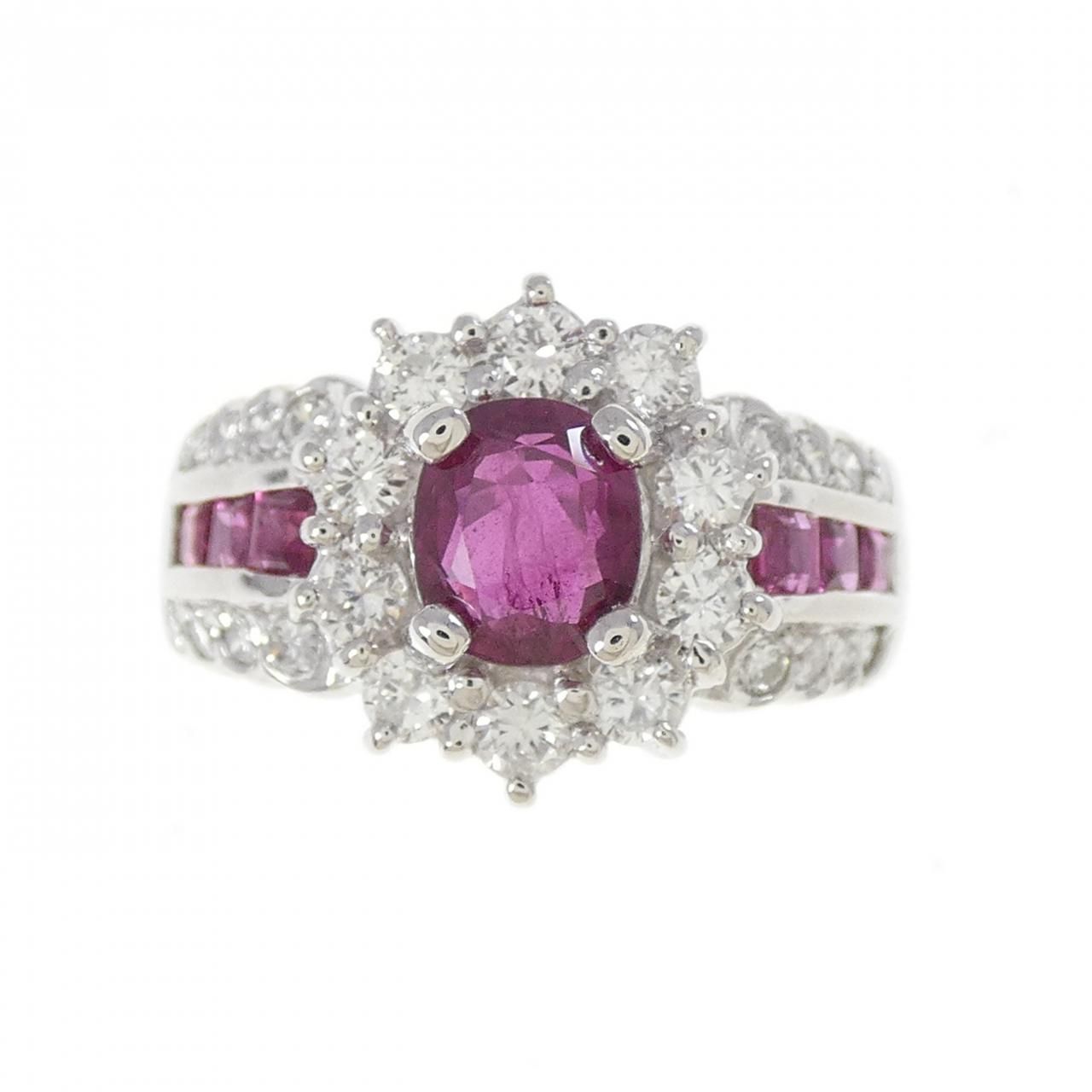 PT 900 ルビー リング 1.62 CT