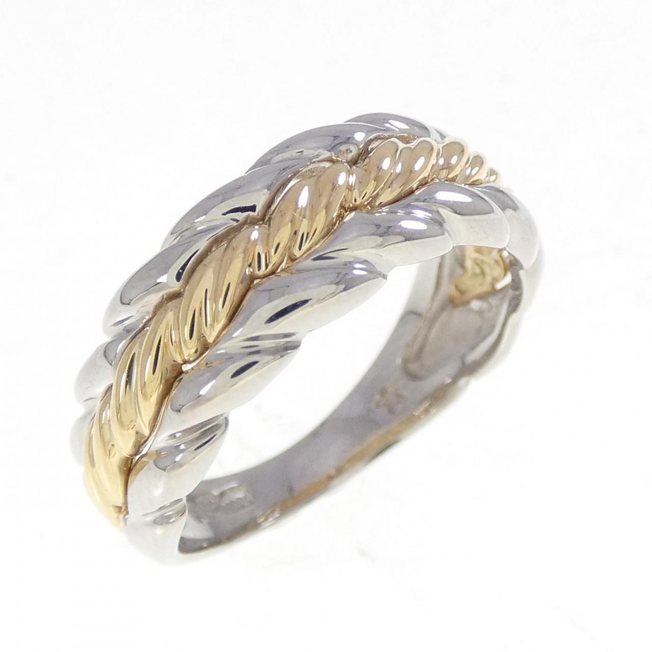 ギンザ タナカ PT900 750YG リング