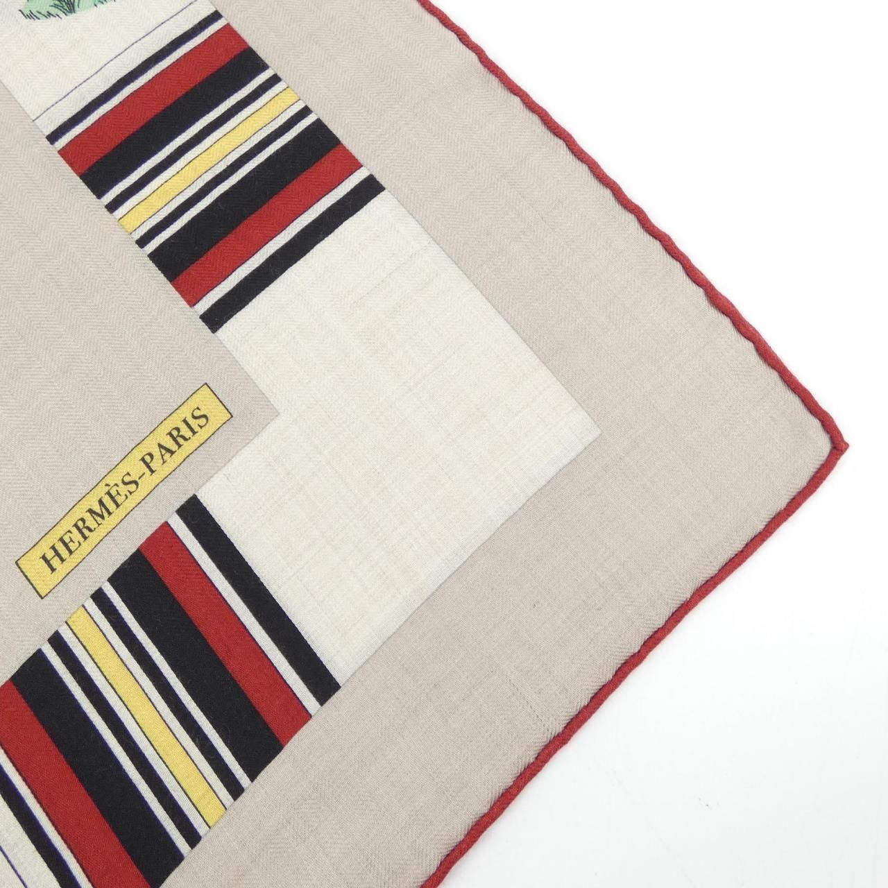 エルメス HERMES EPERON D OR ET TENUES DE JOUR カレジェアン140 ショール