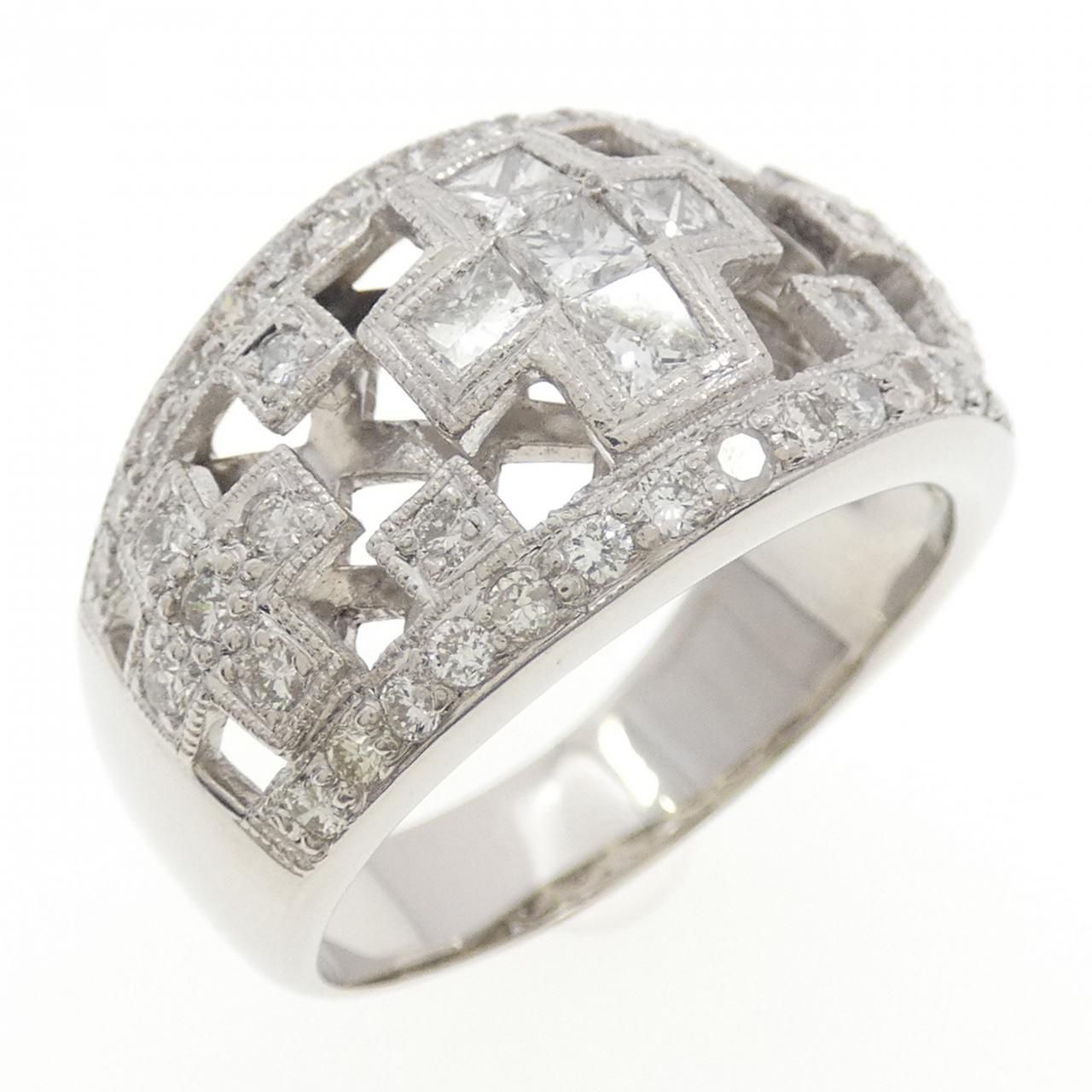 PT900 ダイヤモンド リング 1.20CT