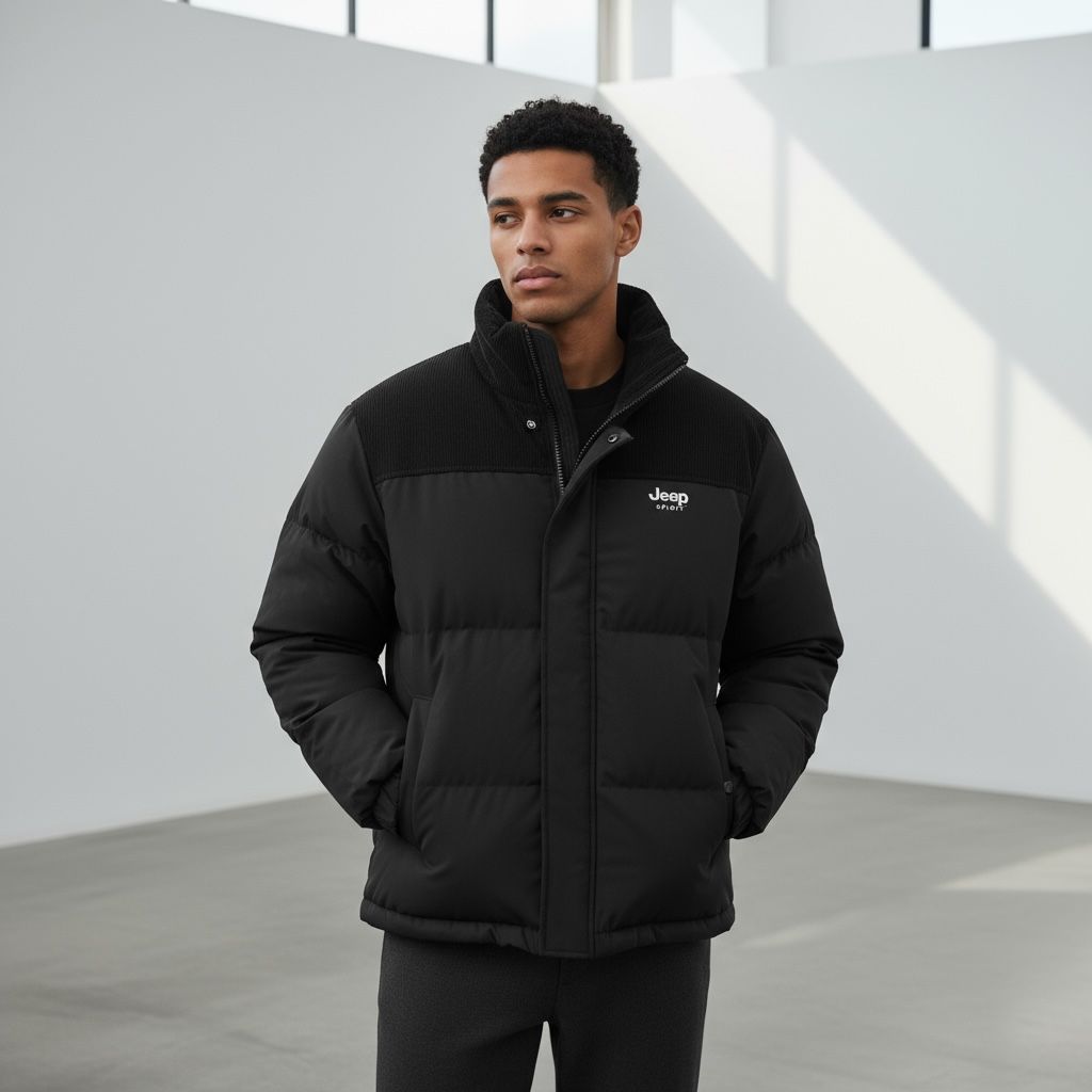 在庫限り】JEEP SPIRIT ジープ 正規品 ダウンジャケット メンズ