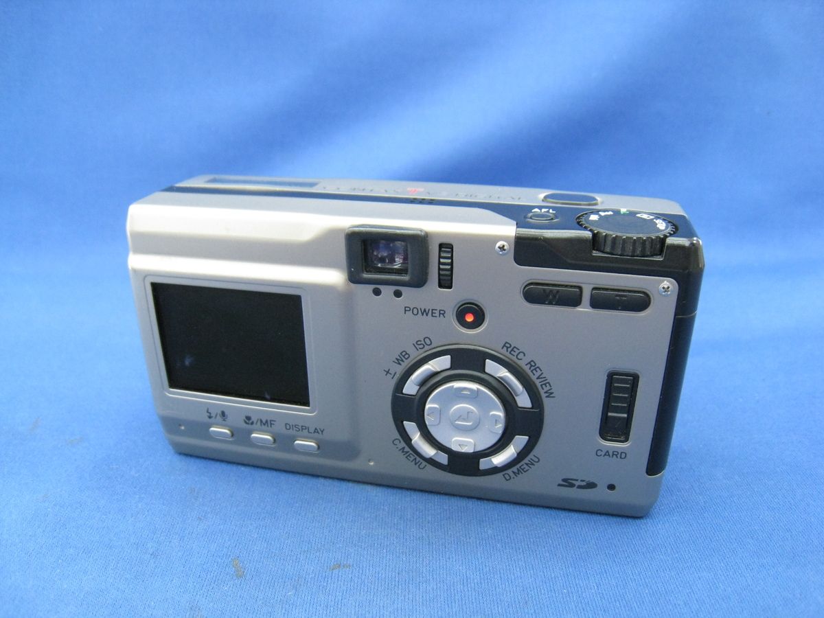 並品 コンタックス Tvs DIGITAL シルバー