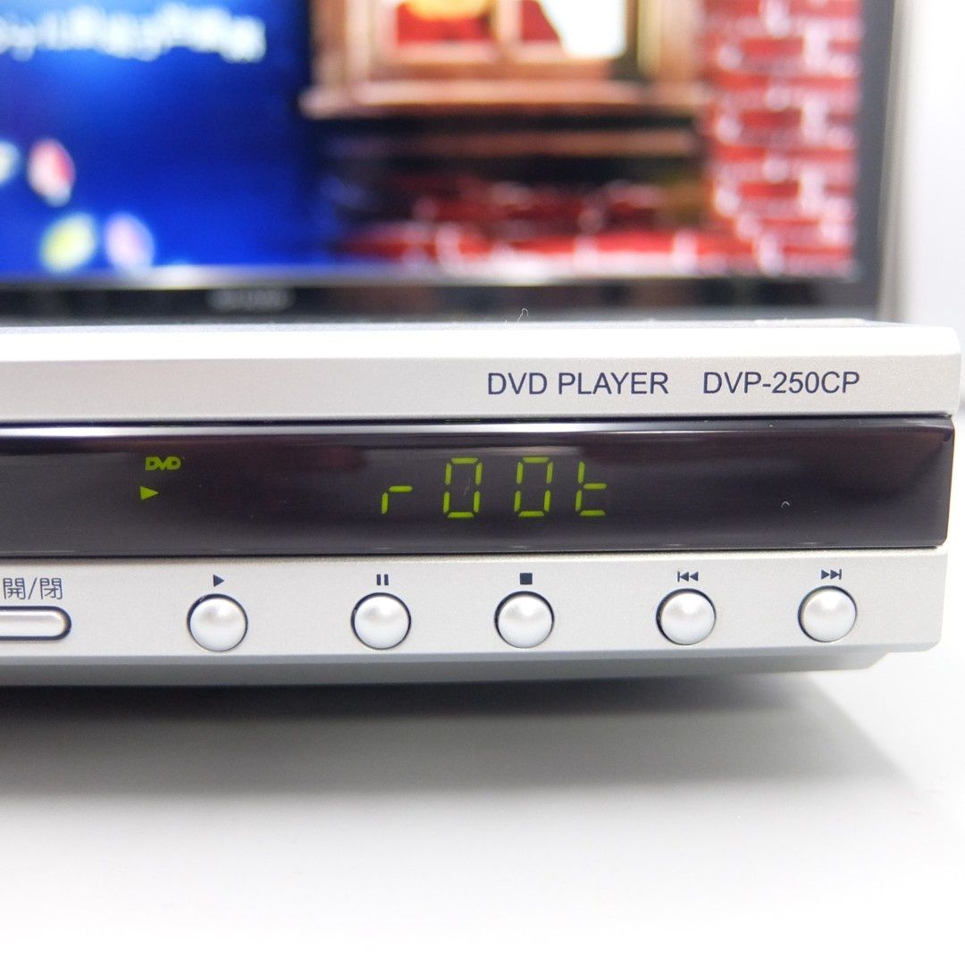 VRモード対応 コンパクトDVDプレーヤー