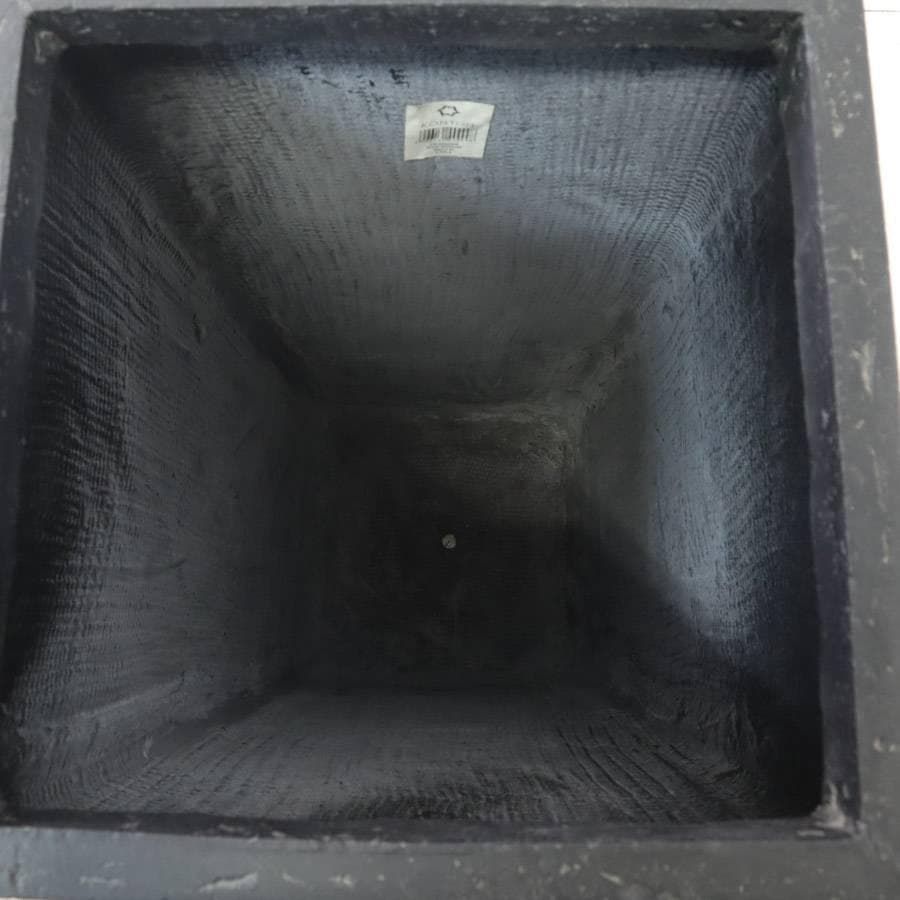 KONTON シグマ 角柱プランター Lサイズ H66cm 黒 プロのニーズに2 2個中の1 KONTON シグマ 角柱プランター Lサイズ(高さ90cm