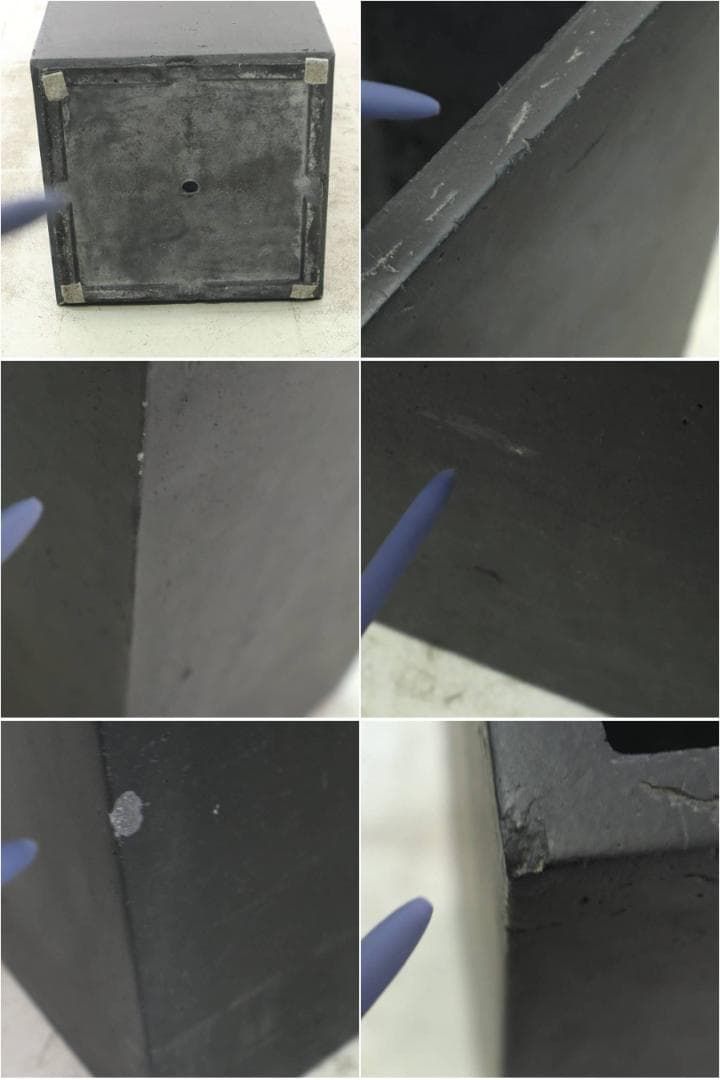 2個中の1 KONTON シグマ 角柱プランター Lサイズ(高さ90cm