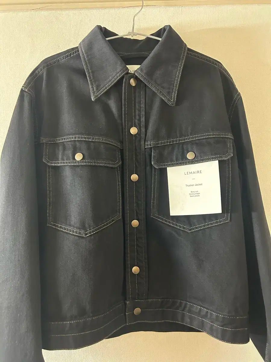48 ルメール トラッカー ジャケット ブラック