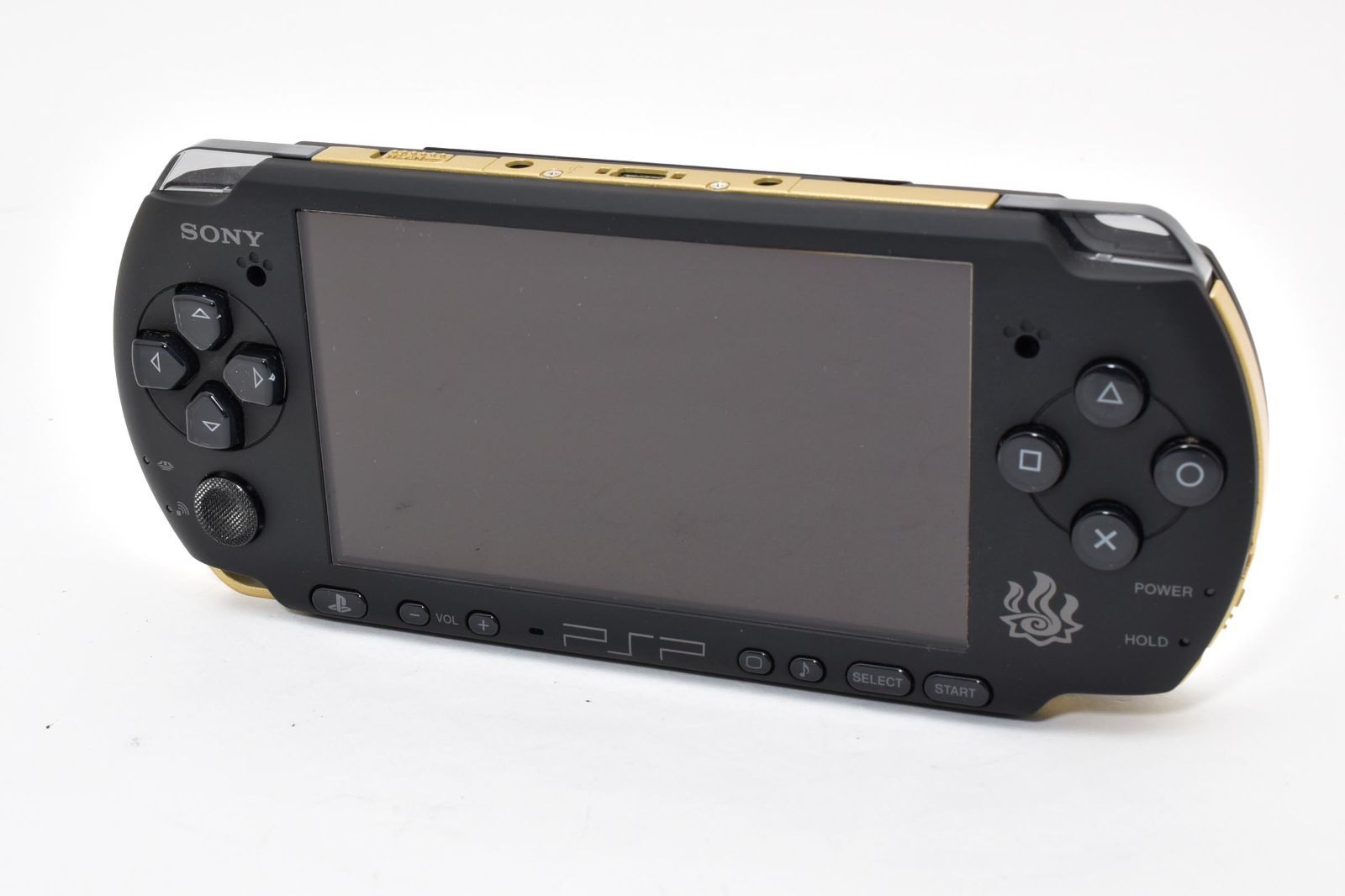 外観 PSP 3000 MHB モンスターハンターポータブル 3 rd ハンターズモデル 本体 デザイン 特殊パッド搭載 SONY PlayStation Portable