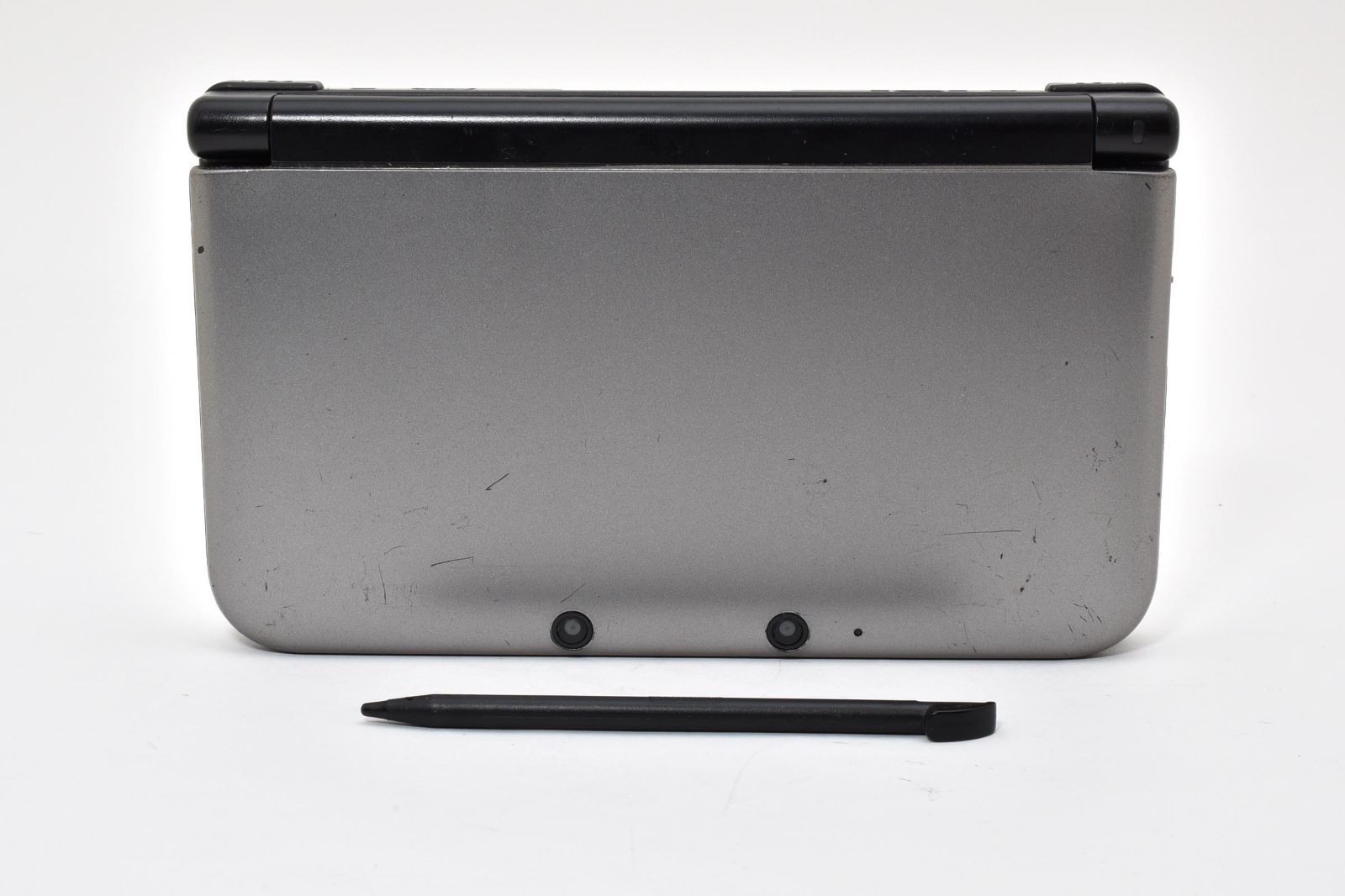 おすすめ 液晶 動作 済 ニンテンドー3DS LL シルバー×ブラック 大画面 LLサイズ 任天堂 レトロゲーム すぐ遊べる