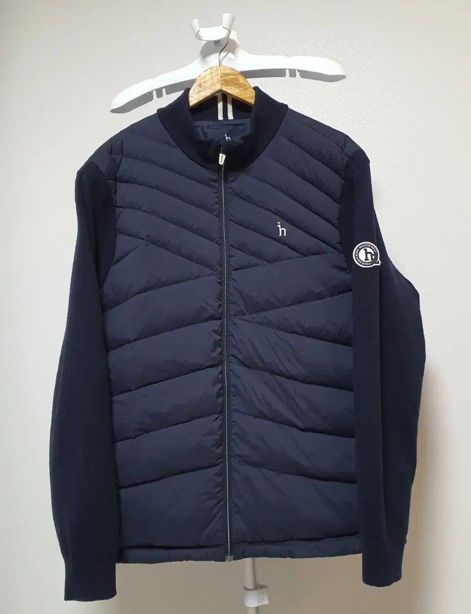 HAZZYS へジス ゴルフ グースダウン 110サイズ ネイビー