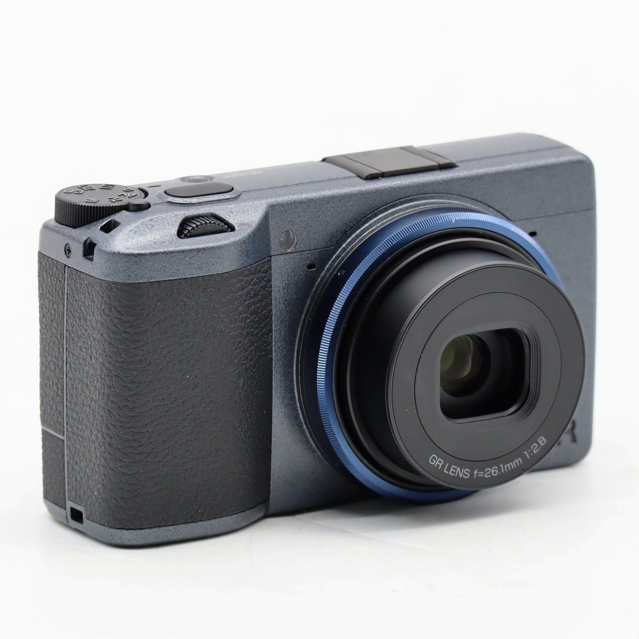 RICOH GR IIIx Urban Edition メタリックグレー ネイビー APS-C大型CMOS搭載 40mm単焦点 高速AF 3軸4段手ぶれ補正 高解像スナップシューター デジタルカメラ