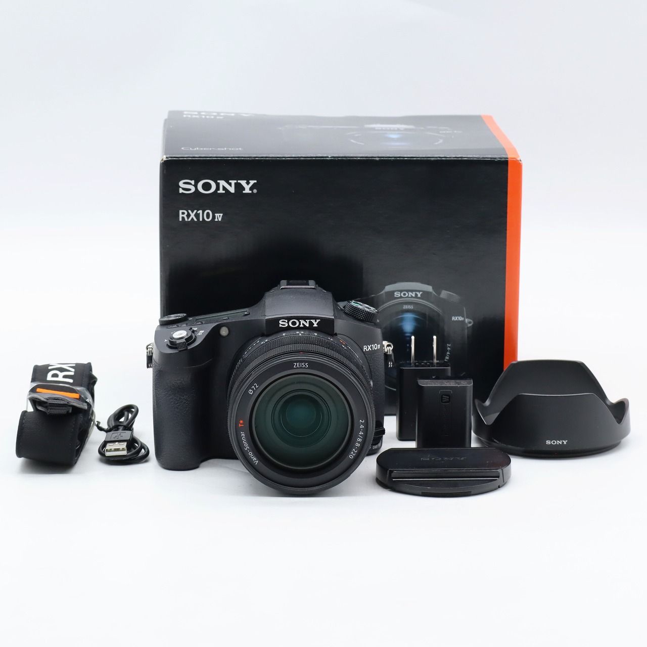 SONY Cyber-shot RX10IV ブラック 4K動画 光学25倍ズーム 24-600mm 高速AF 可動式液晶 1.0型積層型CMOSセンサー搭載
