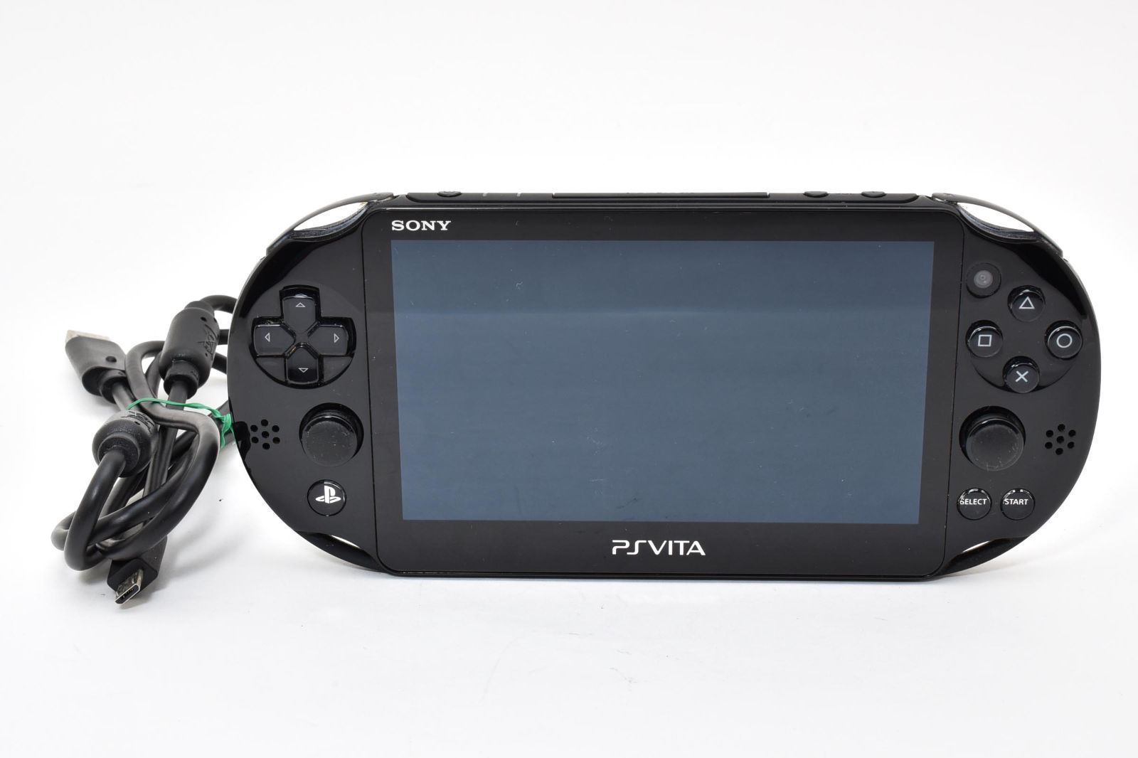 完動品 PS Vita PCH-2000 ZA11 ブラック 軽量スリム設計&長時間バッテリー 動作 済 名作ゲームに最適