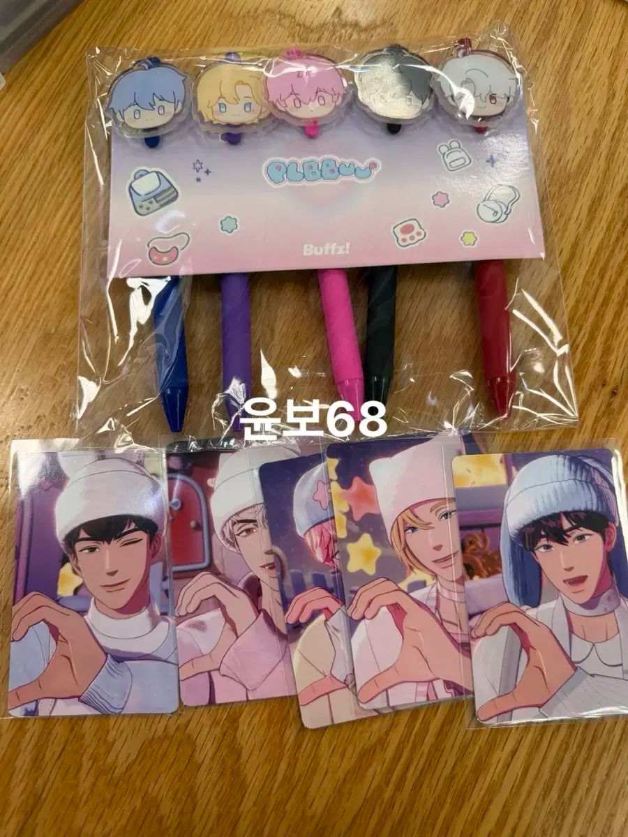 プレイブ ファン セット ブフズ 迷 公報 5枚 buffz pen