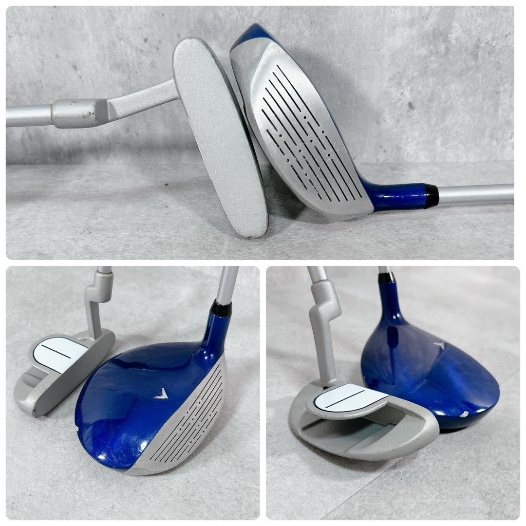 V141 NIFTY ジュニア ゴルフ クラブ セット 青 黄 74cm V141 NIFTY ジュニア ゴルフ クラブ セット 青 黄 74cm - メルカリ