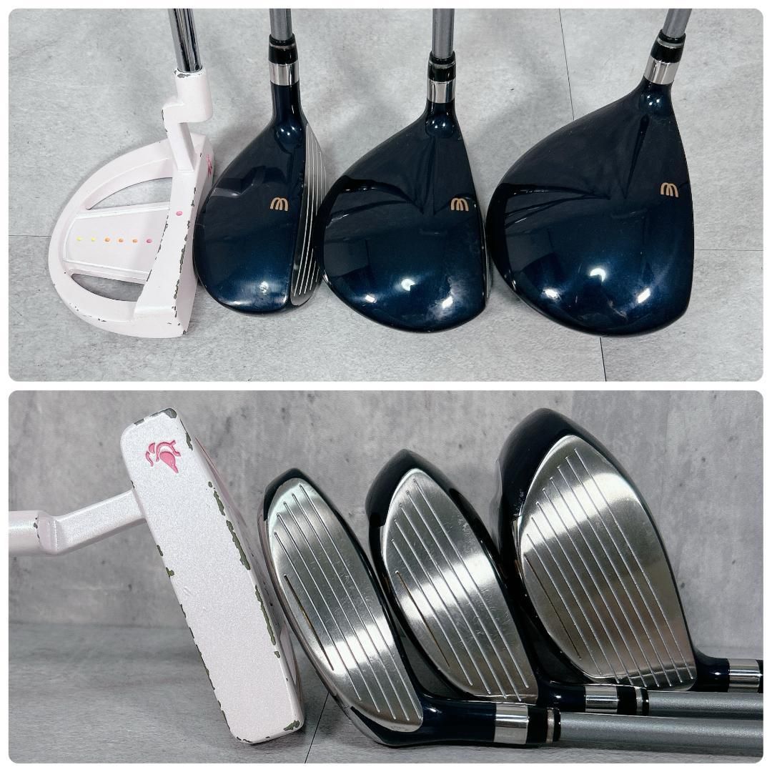 キャロウェイ ウィルソン レディースゴルフ 8本 キャディバッグ付き