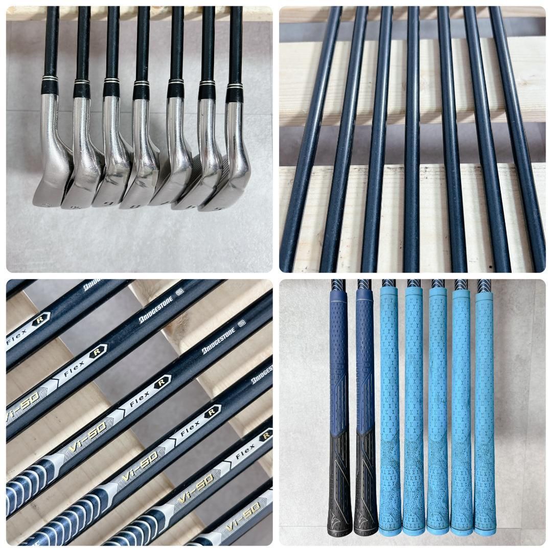 V197 ツアーステージ 他 メンズ ゴルフ クラブ セット 黒 初心者