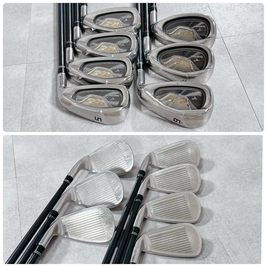 V197 ツアーステージ 他 メンズ ゴルフ クラブ セット 黒 初心者