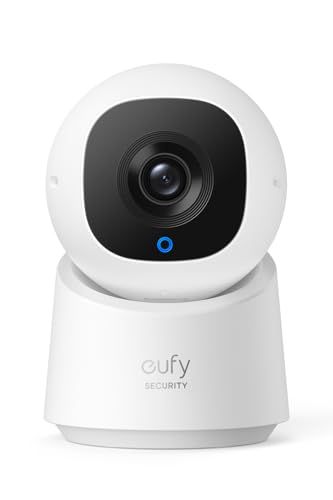 Anker Eufy Indoor Cam C 220 見守りカメラ ペットカメラ ベビーモニター ペット見守り 屋内カメラ ネットワークカメラ 2 K画質 ズーム対応 360°監視 AI動作検知 Wi Fi対応