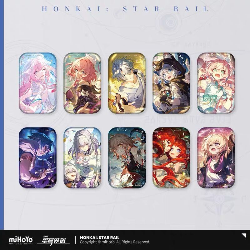 崩壊:スターレイル・公式 スクエア 缶バッジ(光円錐)キュレネ 崩壊:スターレイル・公式 スクエア 缶バッジ(光円錐)キュレネ