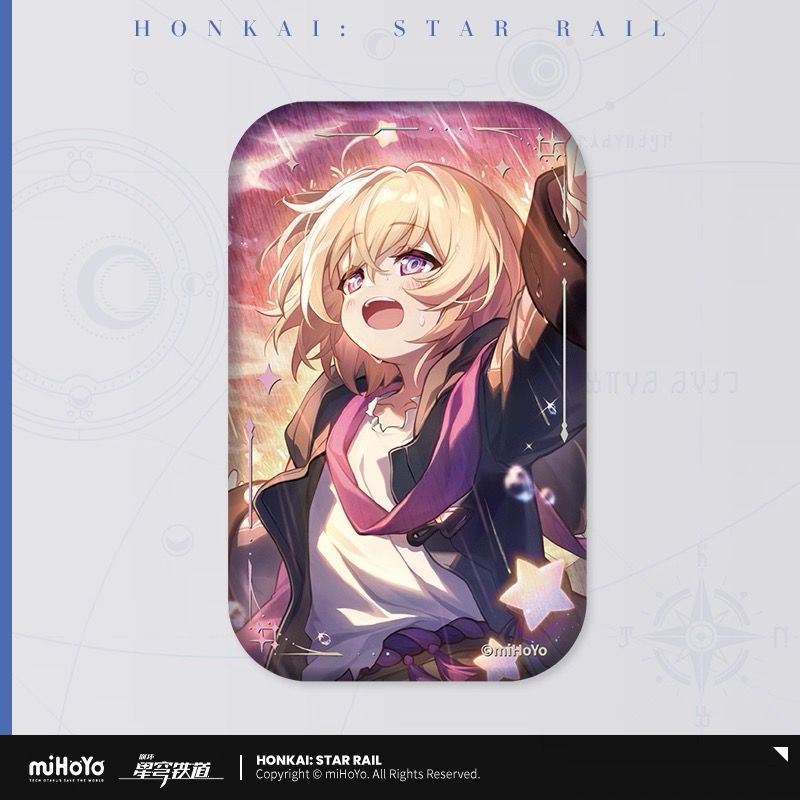 崩壊：スターレイル・公式 スクエア 缶バッジ（光円錐）キュレネ