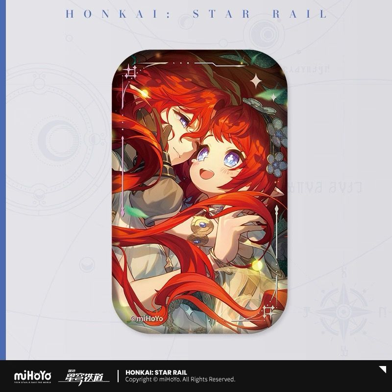 崩壊：スターレイル・公式 スクエア 缶バッジ（光円錐）キュレネ
