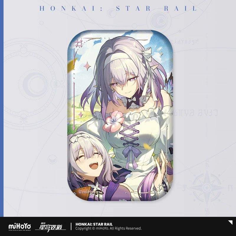 崩壊：スターレイル・公式 スクエア 缶バッジ（光円錐）キュレネ