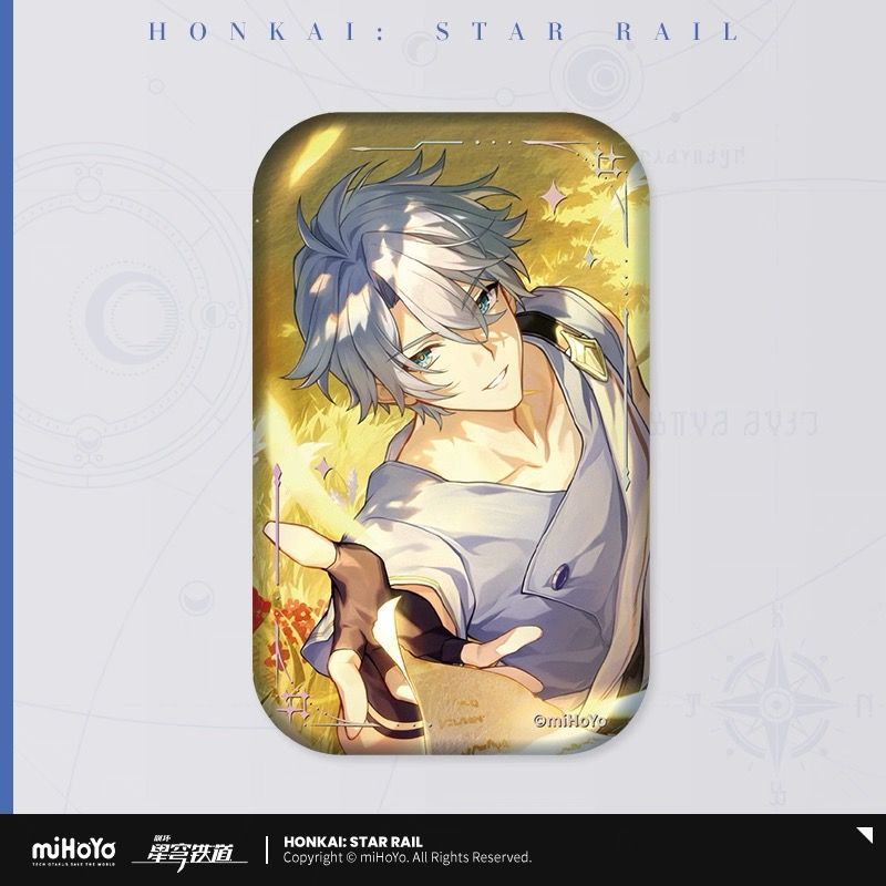 崩壊：スターレイル・公式 スクエア 缶バッジ（光円錐）キュレネ