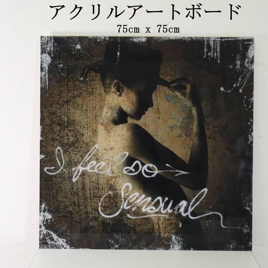 COBRA ART COMPANY カリン フェルメール I feel so sensual アクリルアートボード 壁掛け パネル おしゃれ 245 h 27