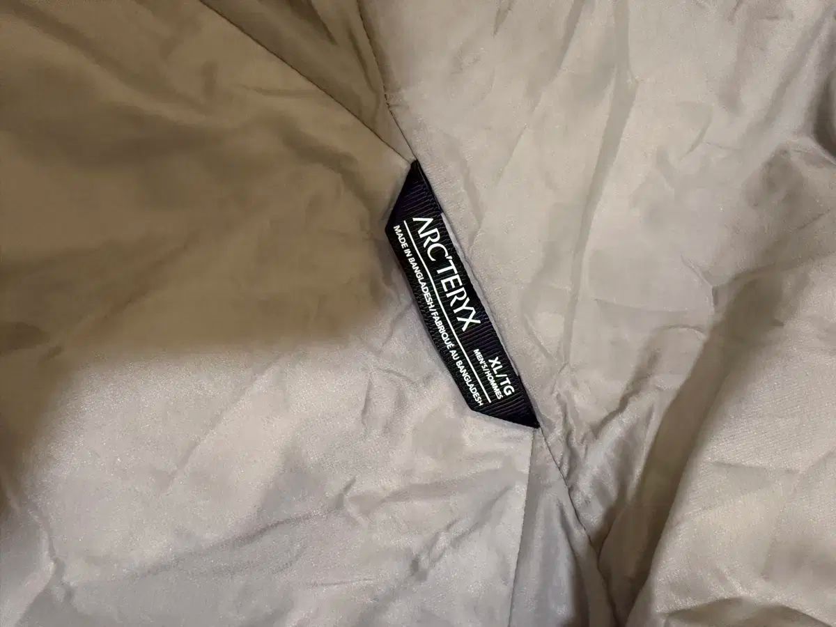 アークテリクス アトム LT フーディ メンズ XL ポーリッジ