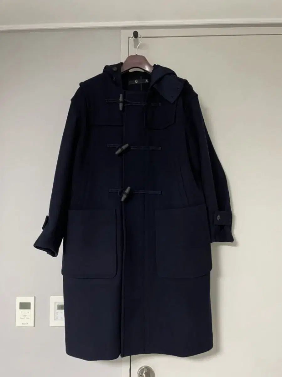 UNIQLO Jil Sander U ダッフルコート ブラック L