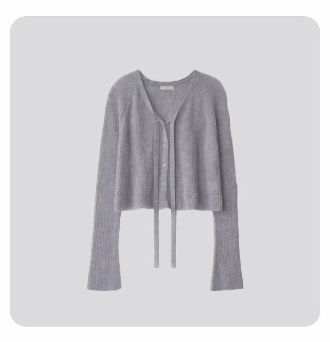 ソーバーショップ タイ ニット グレー