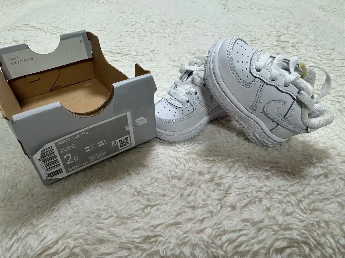 ナイキ エアフォース1 キッズ サイズ 2 c 8 cm