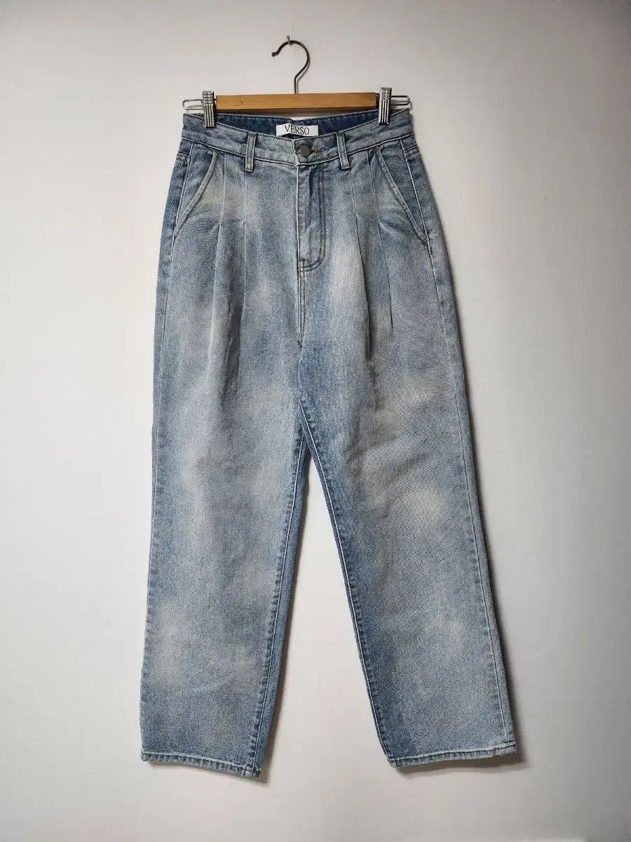 2025 ベルソル ピンタック ライトブルー ワイド デニム