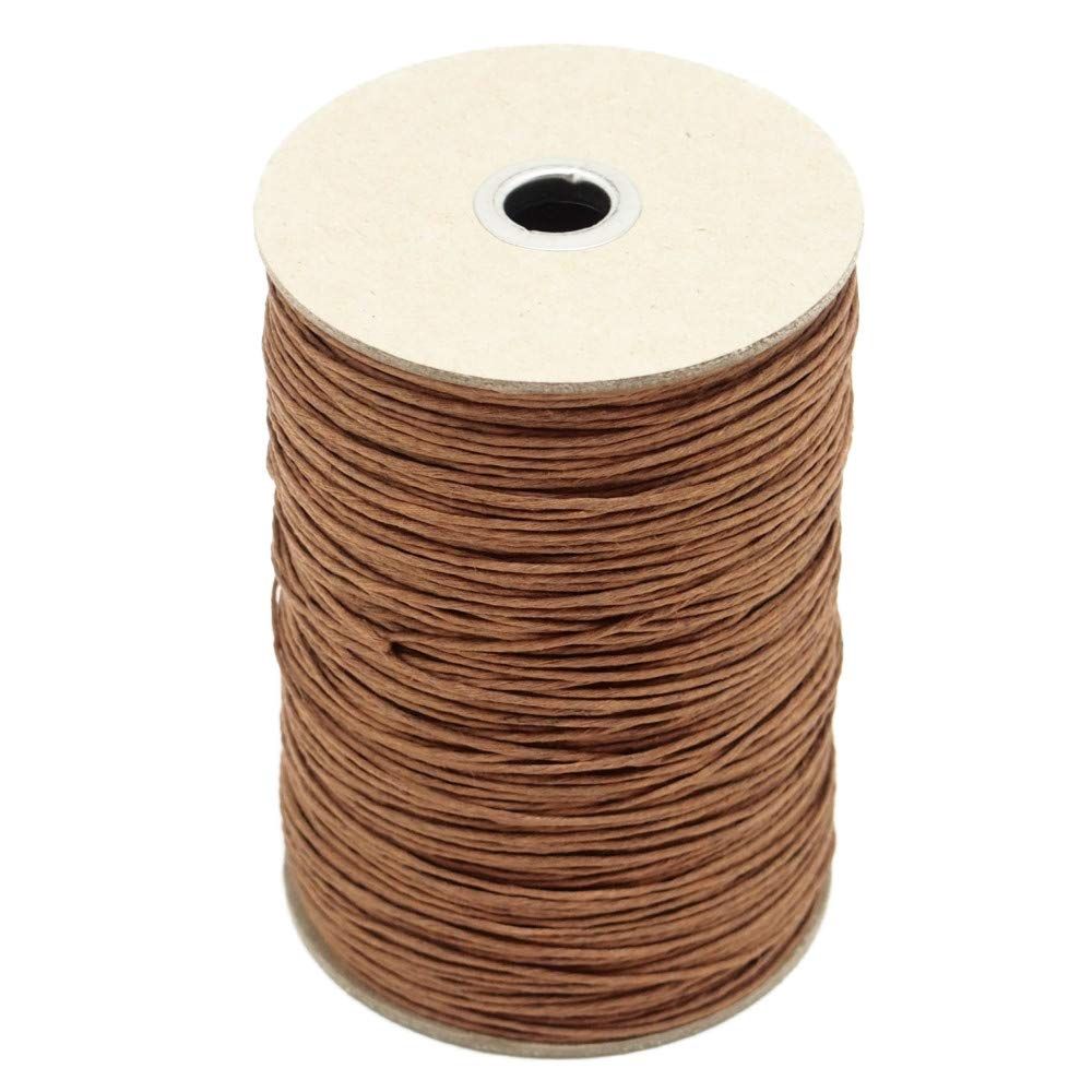 新品 【町田絲店】麻こより 約1.3ｍｍ(150m) 麻レーヨン ラッピング タグ 天然素材 手芸 ヨリ紐 (4金茶)