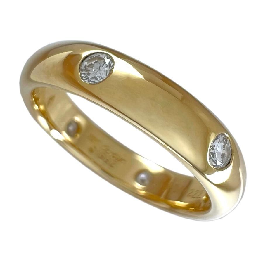 CARTIER カルティエ リング ステラ ダイヤ 6石 750 K18 YG イエローゴールド 49 9号 指輪