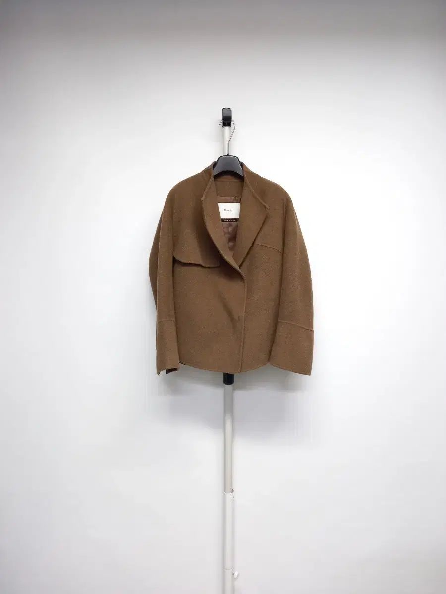 BLUE I-D IDカード カシミアブレンド ハンドメイド ジャケットコート F 44-77