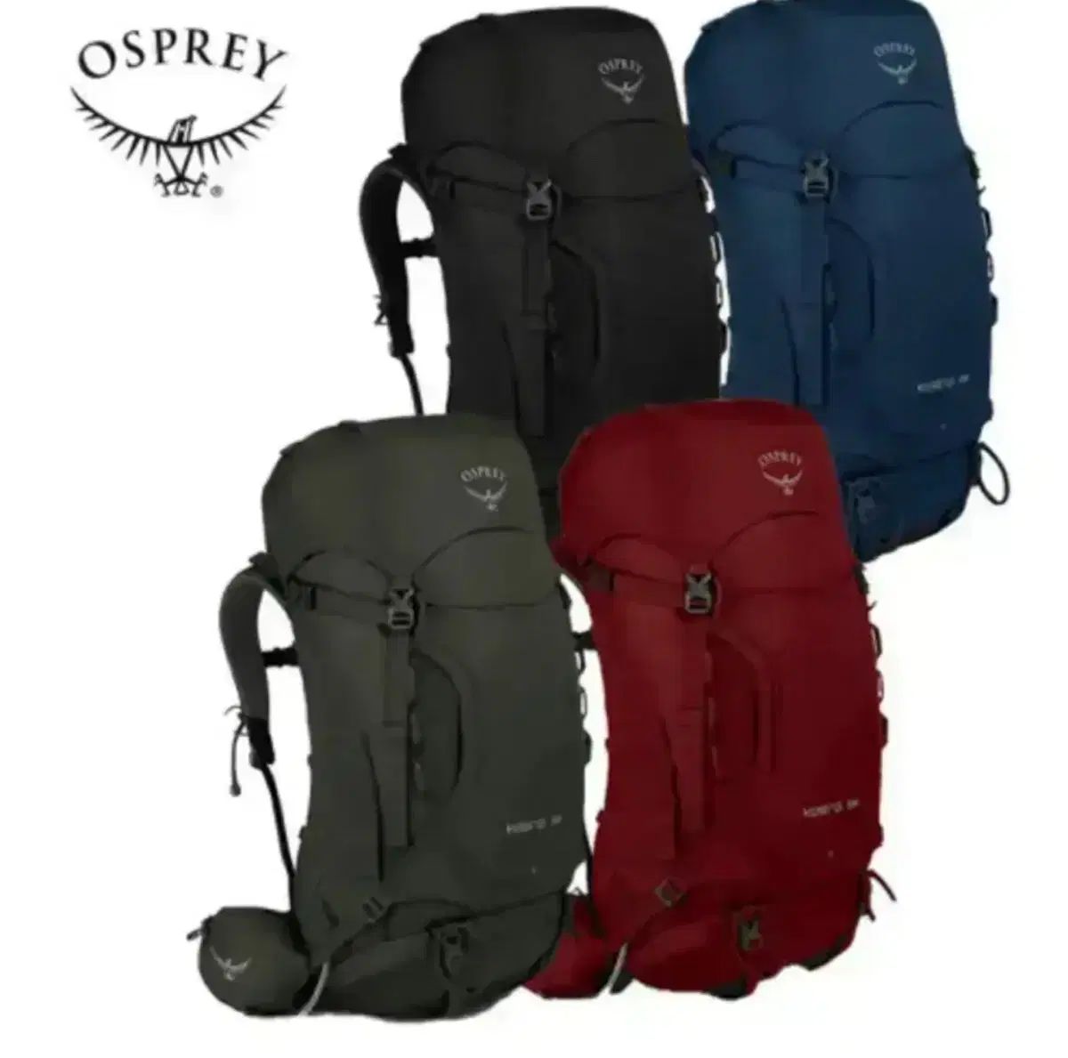 オスプレイ OSPREY KESTREL ケストレル 38L 登山リュック トレッキングリュック ブルーCOLOR