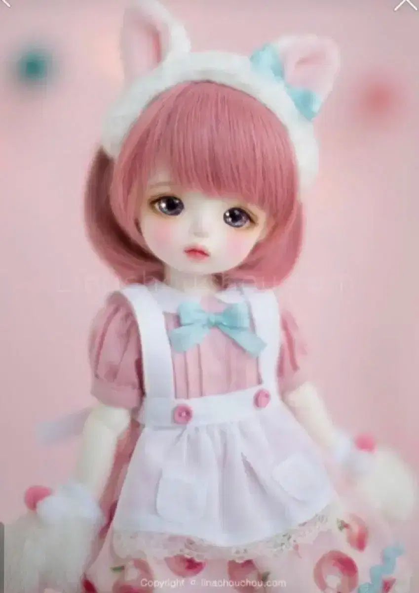 LINA chou スノウ キットンクリーム 球体関節人形